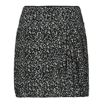 Ikks JUPE IMPRIME women's Skirt in Black