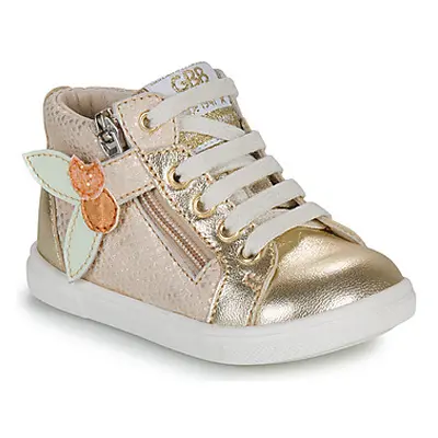 GBB VALA girls's Children's Shoes (High-top Trainers) in Gold