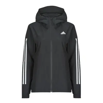 Adidas Essentials 3-Stripes RAIN.RDY Jackets women's Tracksuit jacket in Black