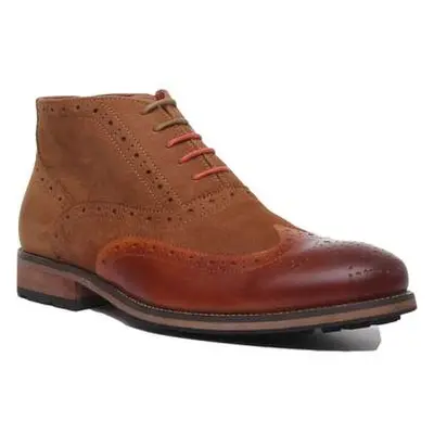 Justinreess England Bruno men's Boots in Brown