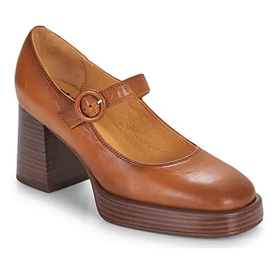 Mam'Zelle LADONI women's Court Shoes in Brown