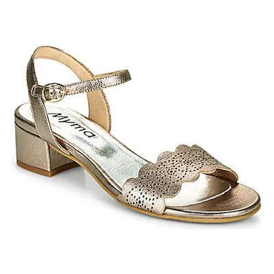 Myma POULISSADE women's Sandals in Gold