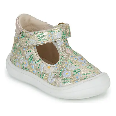 GBB FLEXOO MIMI girls's Children's Shoes (High-top Trainers) in Gold