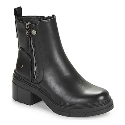 Refresh 171993-BLACK women's Low Ankle Boots in Black