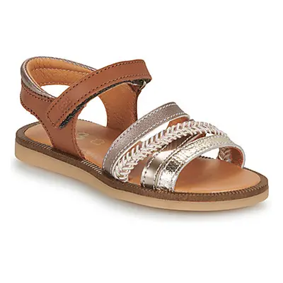 GBB GIGI girls's Children's Sandals in Brown