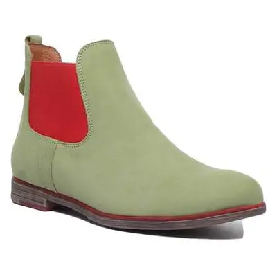 Justinreess England Justin Reece England 5800 women's Low Ankle Boots in Green