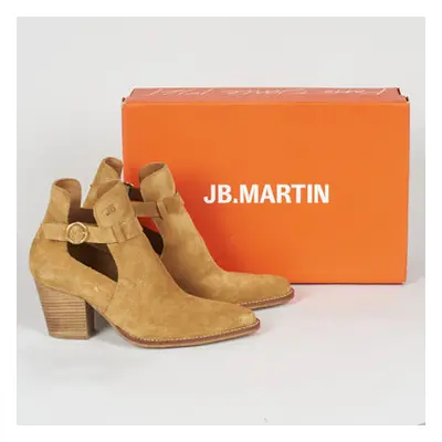 JB Martin LAGUNE women's Low Ankle Boots in Beige