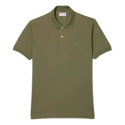 Lacoste Classic Fit Polo Shirt Khaki Green men's in Green