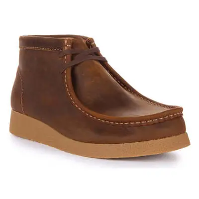 Clarks Wallabee Evo Beeswax men's Boots in Brown