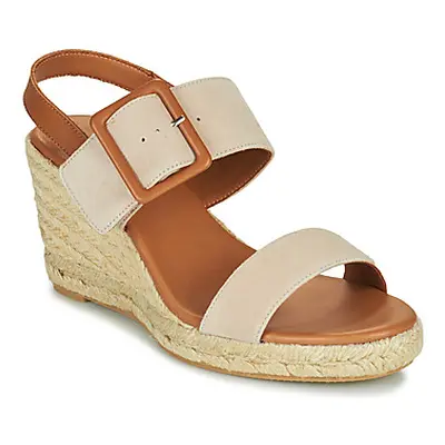 JB Martin IRINA women's Espadrilles / Casual Shoes in Beige