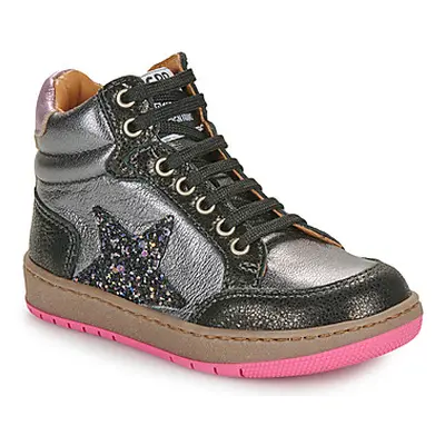 GBB SEPHY girls's Children's Shoes (High-top Trainers) in Black