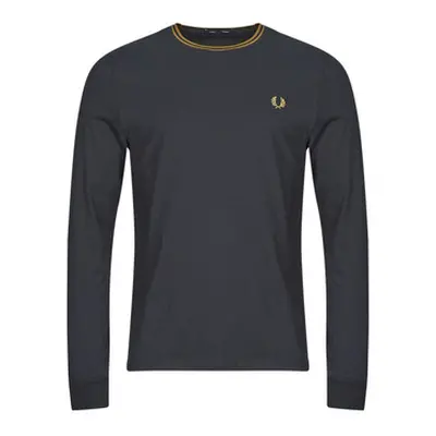 Fred Perry TWIN TIPPED men's Sweatshirt in Blue