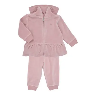 Polo Ralph Lauren LSFZHOOD-SETS-PANT SET girls's in Pink