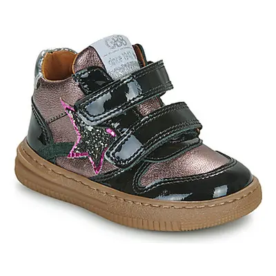 GBB ELMIRA girls's Children's Shoes (High-top Trainers) in Black