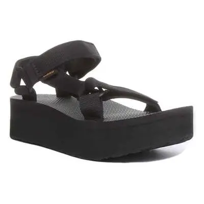 Teva Flatform Universal women's Sandals in Black