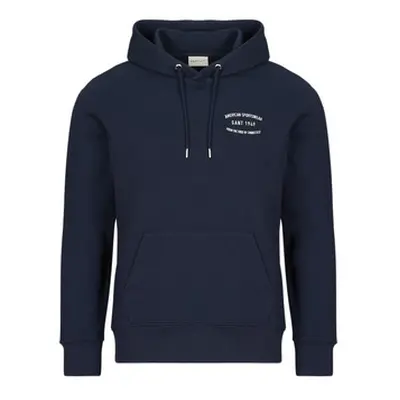 Gant SMALL GRAPHIC SWEAT HOODIE men's Sweatshirt in Marine