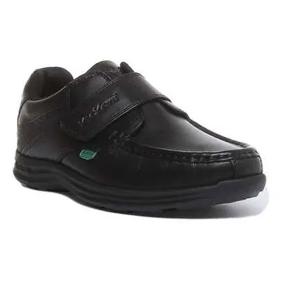 Kickers Reasan Velcro Strap boys's Trainers in Black