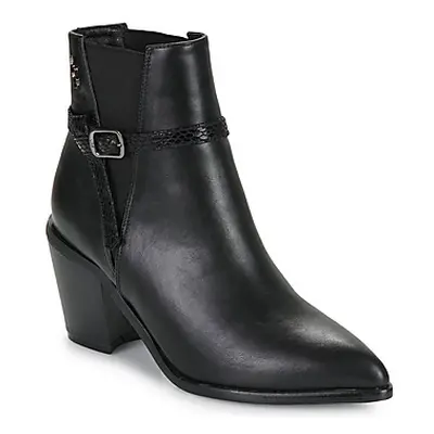 Les Petites Bombes JANKA women's Low Ankle Boots in Black