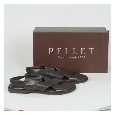 Pellet ANGELO men's Sandals in Brown