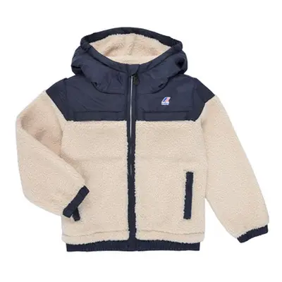 K-Way P. JILDAZ ORSETTO boys's Children's jacket in Beige