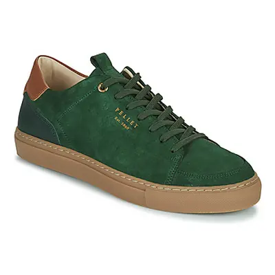 Pellet SIMON men's Shoes (Trainers) in Green