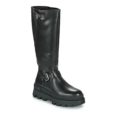 D.Franklin ALL TRACK 391 women's High Boots in Black