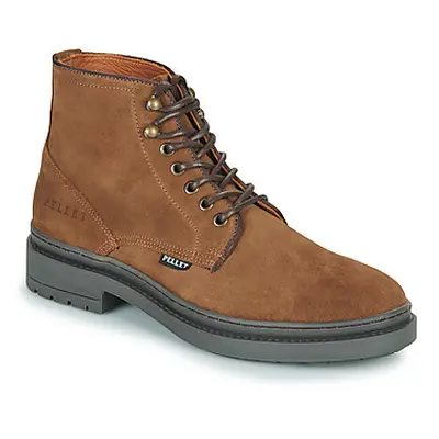 Pellet JEAN men's Mid Boots in Brown