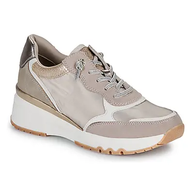 Marco Tozzi SYMAB women's Shoes (Trainers) in Beige