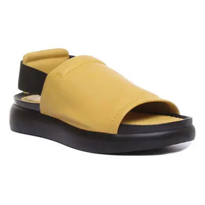 Justinreess England Jessica women's Sandals in Yellow