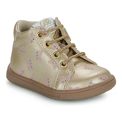 GBB FAMIA girls's Children's Shoes (High-top Trainers) in Gold