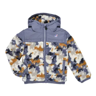 K-Way LE VRAI 3.0 P. JILDAZ ORSETTO GRAPHIC boys's Children's jacket in Multicolour