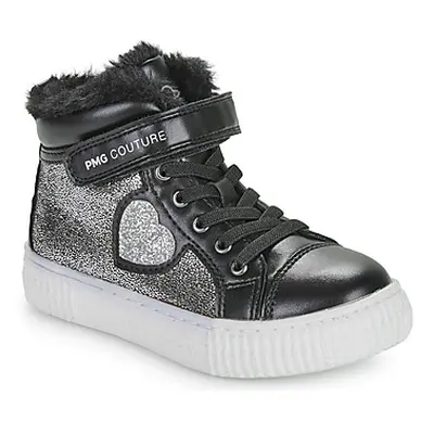 Primigi GIRL ALPHA girls's Children's Shoes (High-top Trainers) in Black