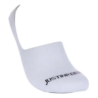 Justinreess England 2 Pairs Invisible Socks men's Socks in White