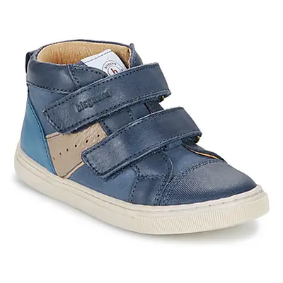 Bisgaard ARDEN boys's Children's Shoes (High-top Trainers) in Blue