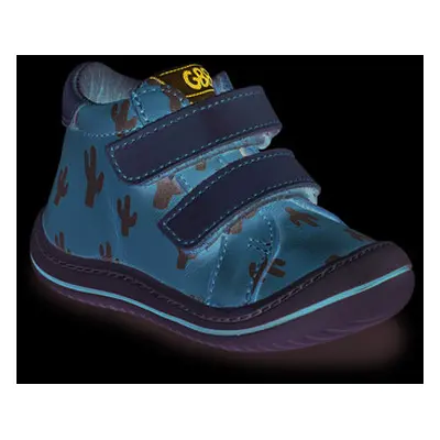 GBB FLEXOO TOPETTE boys's Children's Shoes (High-top Trainers) in Pink