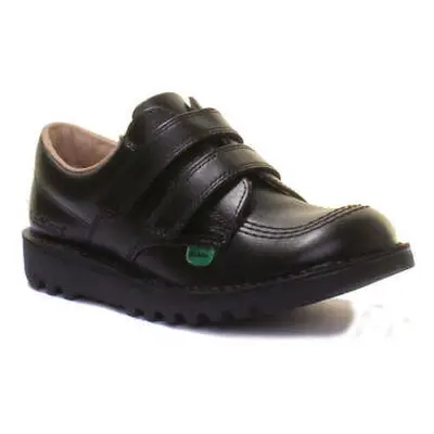 Kickers Velcro Strap boys's Trainers in Black