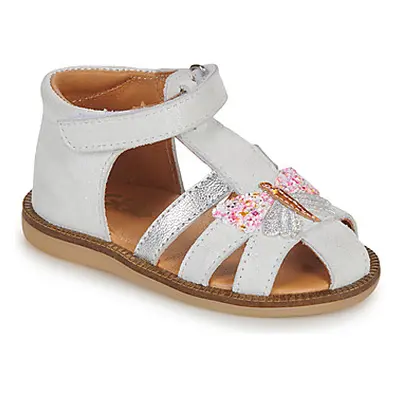 GBB LORETTE girls's Children's Sandals in White