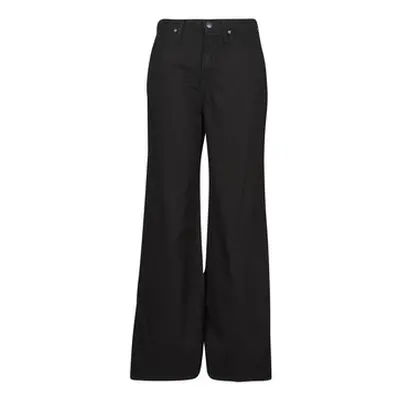 Lee STELLA A LINE women's Flare / wide jeans in Black