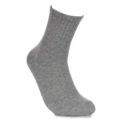 Justinreess England 2 Pairs Crew Socks men's Stockings in Grey