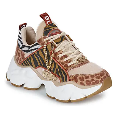 Buffalo BINARY GLAM women's Shoes (Trainers) in Multicolour