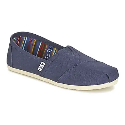 Toms CLASSICS women's Slip-ons (Shoes) in Blue