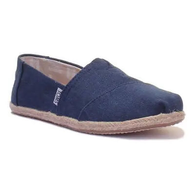 Toms Classic Slip On women's Slip-ons (Shoes) in Blue