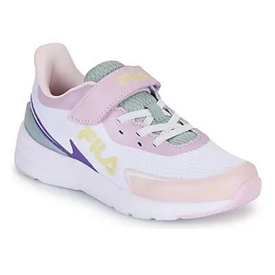 Fila CRUSHER V kids girls's Children's Shoes (Trainers) in White