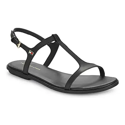 Tommy Hilfiger TH FLAT SANDAL women's Sandals in Black