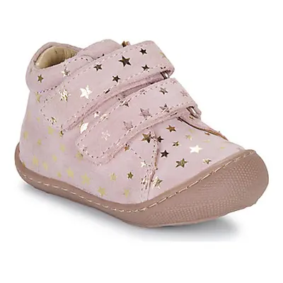 Citrouille et Compagnie JUKI girls's Children's Shoes (High-top Trainers) in Pink