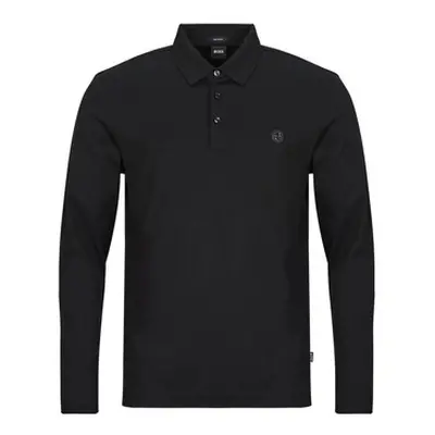 BOSS C-Paley 01 men's Polo shirt in Black