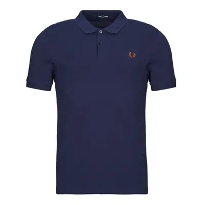 Fred Perry PLAIN men's Polo shirt in Blue