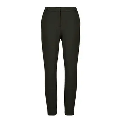 Vila VICLASS PIPING women's Trousers in Black