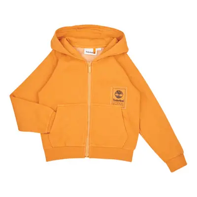 Timberland CARDIGAN A CAPUCHE T60327 boys's Children's sweatshirt in Orange