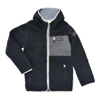 Napapijri K YUPIK FZH 3 boys's Children's fleece jacket in Black